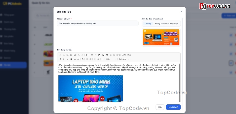 web quản lý,quản lý máy tính,quản lý bán hàng,web quản lý cửa hàng